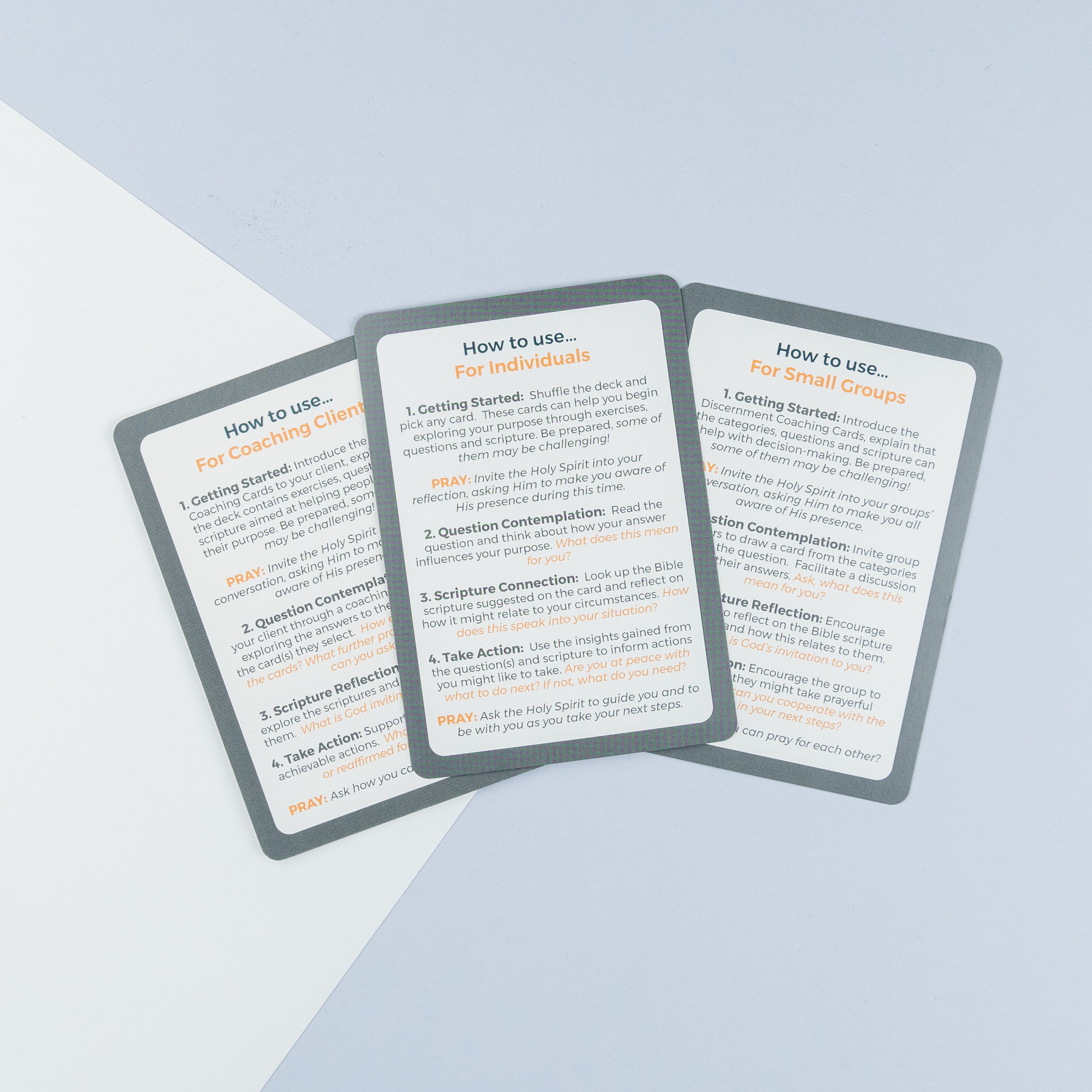 Discernment Coaching Cards